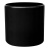 Кашпо Trend настольный колонна черный глянец - Фото 1