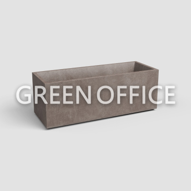 Кашпо Артевази Сидней серо-коричневое - Фото 1