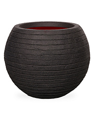 Кашпо Capi nature row nl vase vase ball black