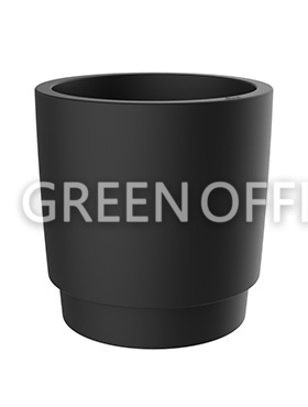 Кашпо Pure® grade bowl black - Фото 2