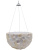 Подвесное кашпо Oceana pearl hanging bowl white - Фото 2