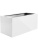 Кашпо Argento box shiny white - Фото 1