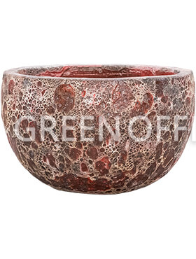 Кашпо Lava bowl relic pink - Фото 1