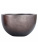 Кашпо Metallic silver leaf bowl matt coffee - Фото 1