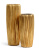 Кашпо EFFECTORY METALL высокий конус Design Wave Сусальное золото - Фото 1