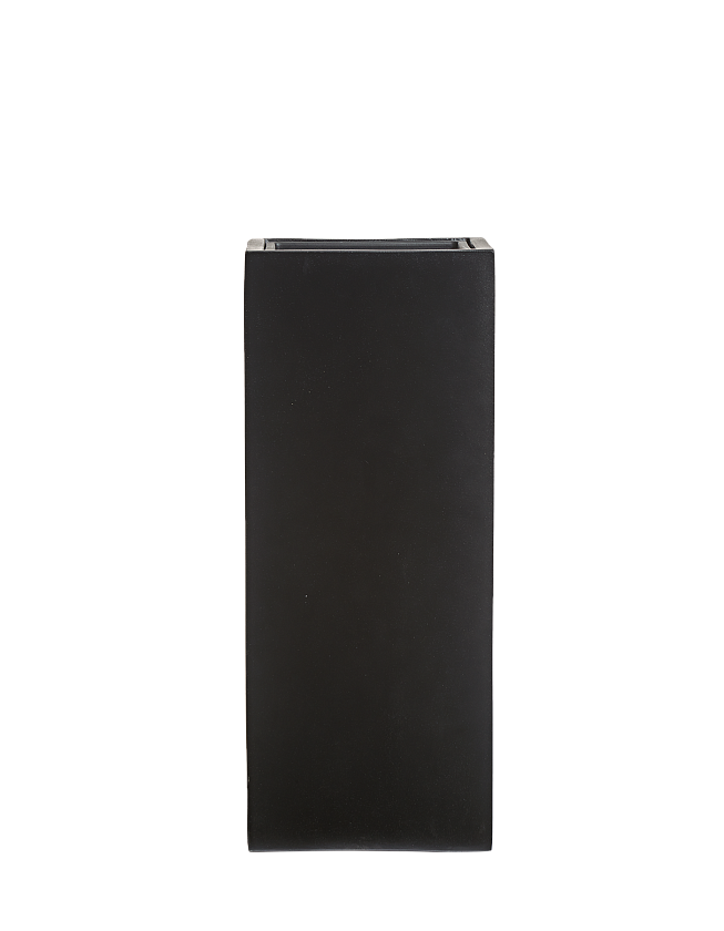 Кашпо Эффектори Блэк Стоун Высокий куб Антрацит_5