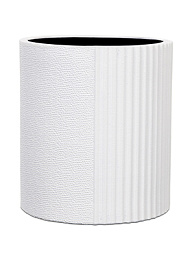 Кашпо Capi lux vase cylinder i split white