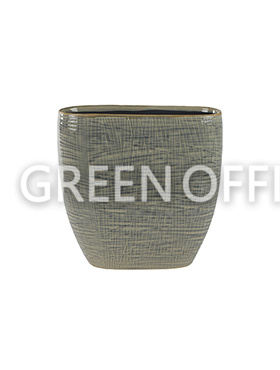 Кашпо Indoor pottery planter lotte light grey