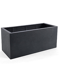 Кашпо Grigio small box lead-concrete