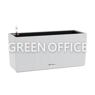 Кашпо Lechuza Balconera Stone 40 (песочный белый) - Фото 1