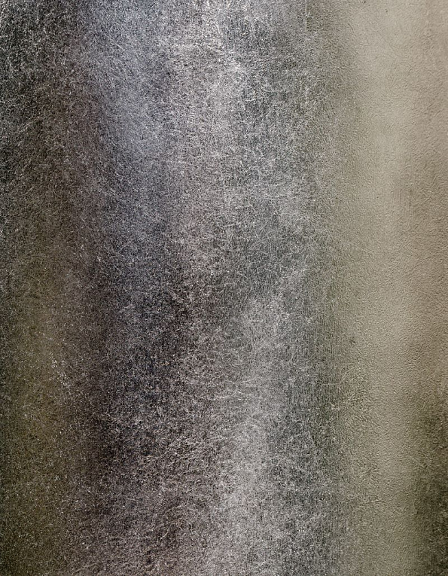 Кашпо Эффектори Металл высокий округлый конус стальное серебро_6