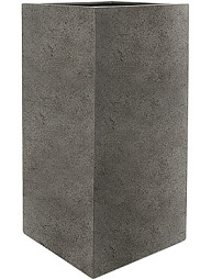 Кашпо Grigio high cube natural-concrete