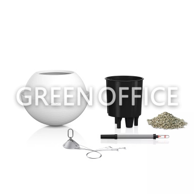 Кашпо Lechuza BOLA Color подвесное (серый) - Фото 3