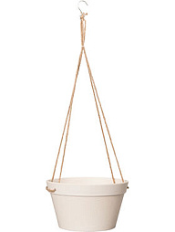 Подвесное кашпо Fibrics bamboo hanging basket white (per 12 pcs.)