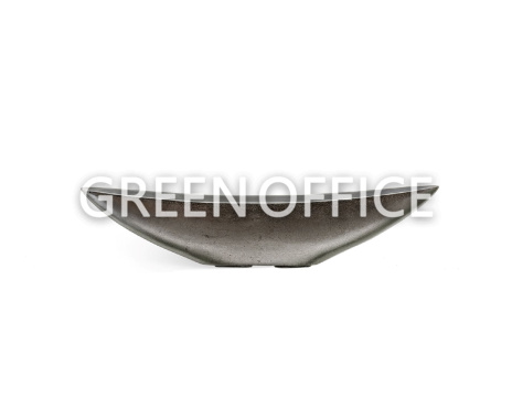 Кашпо Эффектори Металл Ваза-Лодка Стальное серебро - Фото 5