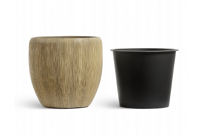 Кашпо Эффектори Вау конус чаша песчаная дюна_1