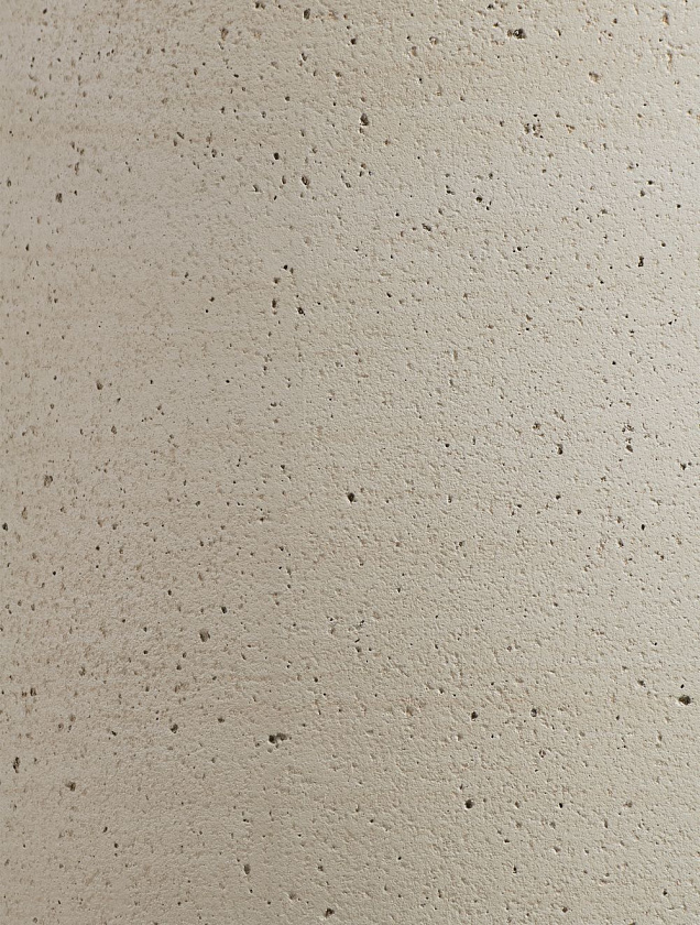 Кашпо Эрго Файн Рок Дизайн-чаша Классик Белый песок_6