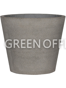 Кашпо Stone bucket brushed cement