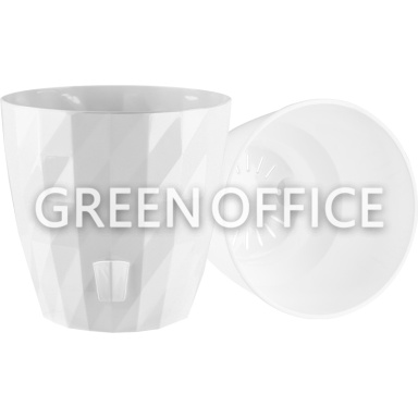 Кашпо Фрактал (белый) - Фото 2