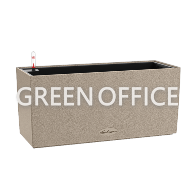 Кашпо Lechuza Balconera Stone 40 (светло-бежевый) - Фото 1