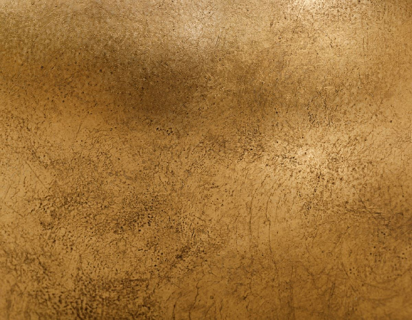 Кашпо Эффектори Металл полусфера сусальное золото_7