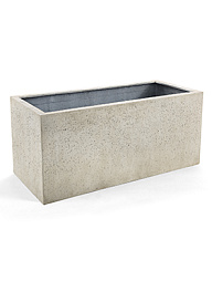 Кашпо Grigio small box antique white-concrete