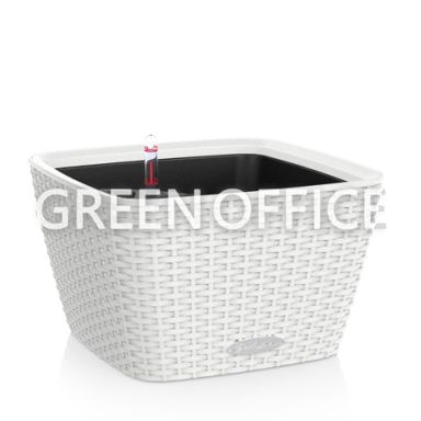 Кашпо Lechuza Bacino Cottage (белый) - Фото 1