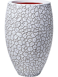 Кашпо Capi nature clay nl vase elegant deluxe ivory