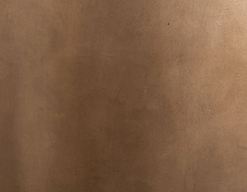 Кашпо Эффектори Металл полусфера темное матовое золото_6