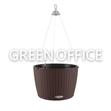 Кашпо Лечуза Нидо Коттадж большой (коричневый) - Фото 1