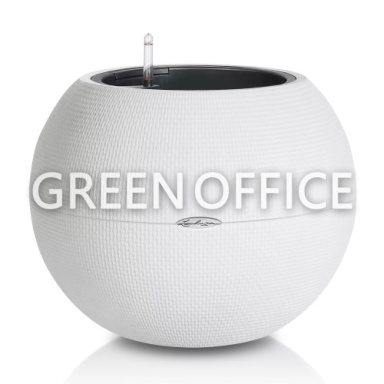 Кашпо Lechuza Puro Color 50 (белый) - Фото 1