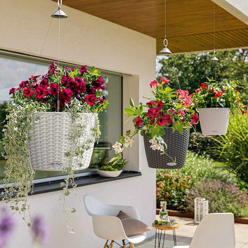 Кашпо Лечуза Нидо Коттадж большой (гранит)_4