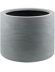 Кашпо Argento cylinder natural grey