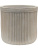 Кашпо Vertical rib cylinder beige - Фото 1