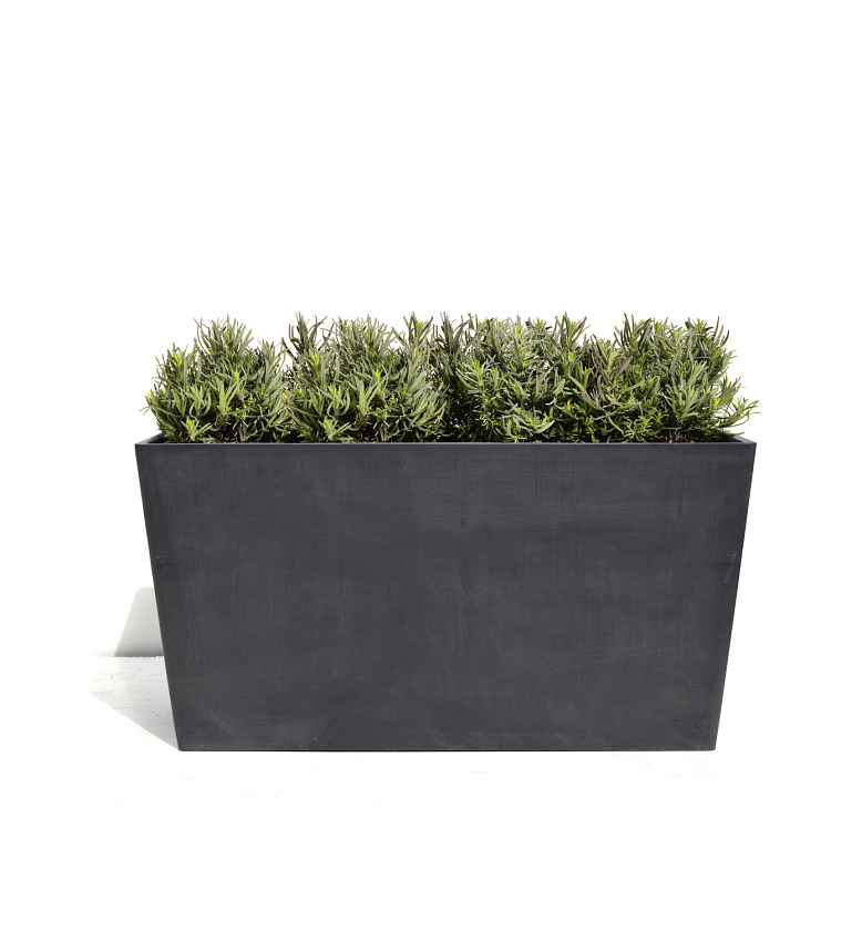 Кашпо Экопотс Париж антрацит_