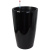 Кашпо Planta Vita Vase Silk (черный) - Фото 1