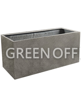 Кашпо Grigio small box natural-concrete
