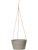 Подвесное кашпо Fibrics bamboo hanging basket rib grey (per 12 pcs.) - Фото 1