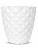 Кашпо Capi lux heraldry vase taper round white