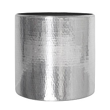 Кашпо Trend цилиндр дизайн серебро