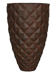 Кашпо Capi lux heraldry vase elegant ii rust