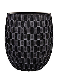 Кашпо Capi nature vase elegant high iii wave black
