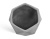 Кашпо ERGO Rombo низкая чаша многогранник светло-серый камень - Фото 4