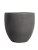 Кашпо Effectory Beton Большой округлый конус Тёмно-серый бетон - Фото 3