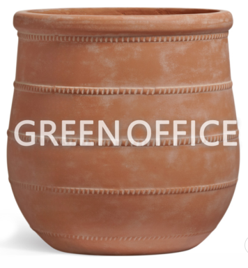 Кашпо ERGO Italica Высокая чаша Терракот - Фото 1