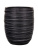 Кашпо Capi nature vase elegant high iii loop black - Фото 1