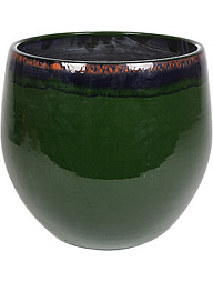 Кашпо Indoor pottery pot charlotte green (per 4 шт.)