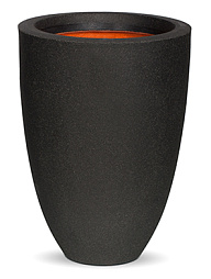 Кашпо Capi urban smooth nl vase elegance low i black