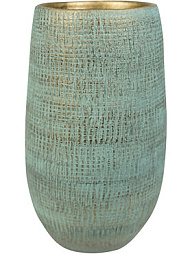 Кашпо Indoor pottery pot high ryan shiny blue (per 2 шт.)