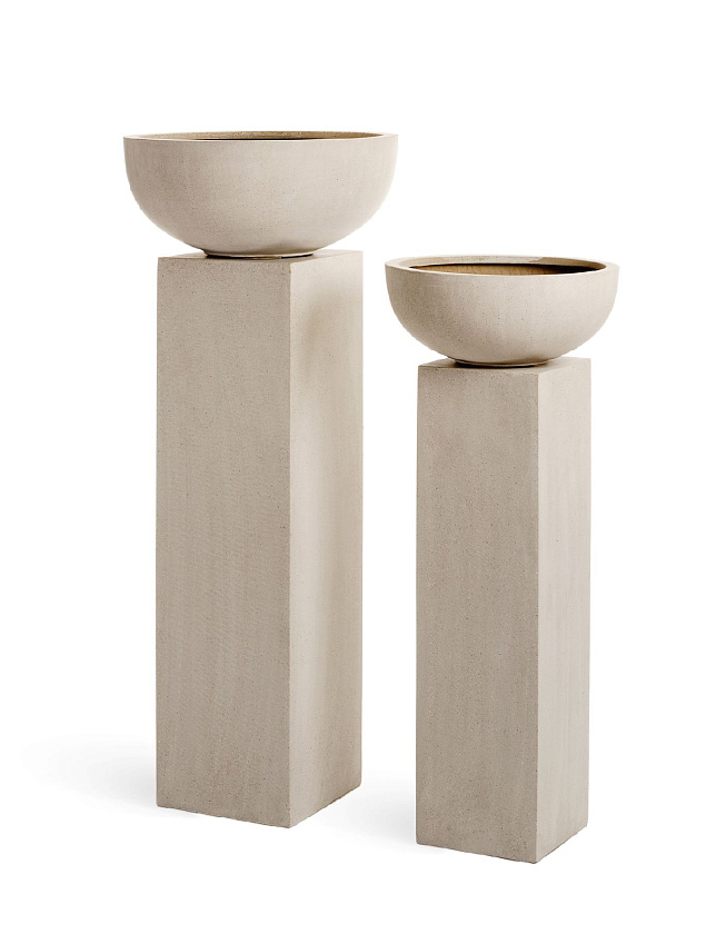 Колонна Эффектори Бетон белый песок_4